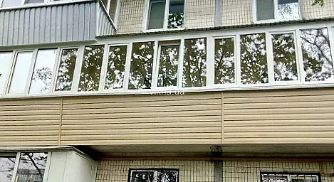 Балкон Rehau з ремонтом «під ключ» - головне фото