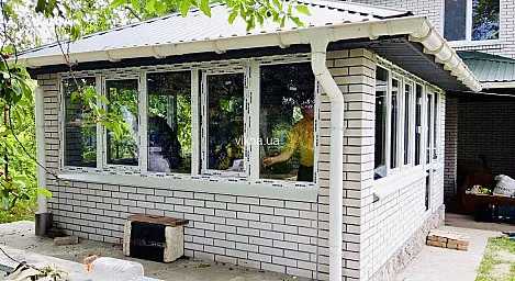 Вікна Brokelman - скління веранди - головне фото